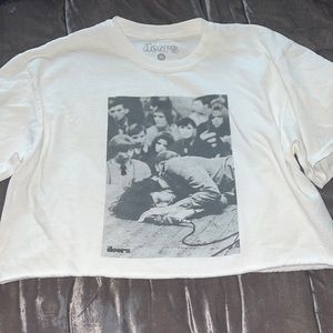 Brandy Melville The Doors cropped shirt